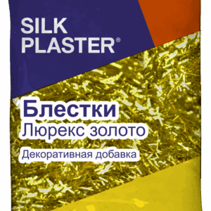 Блёстки для жидких обоев Silk Plaster, золото