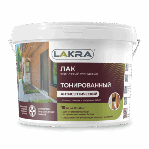 Лак тонированный акриловый с уф-фильтром